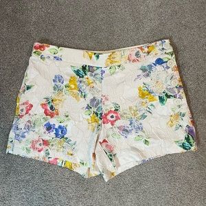 Anthropologie Floral Shorts (Elevenses)